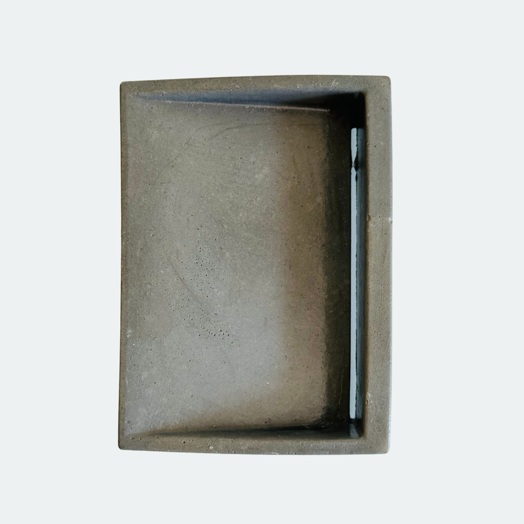 offset soap dish