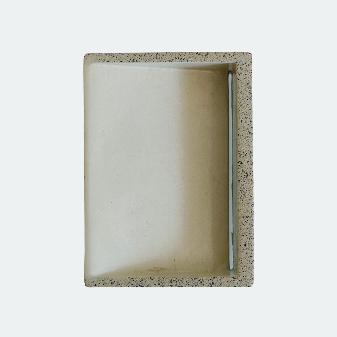 offset soap dish
