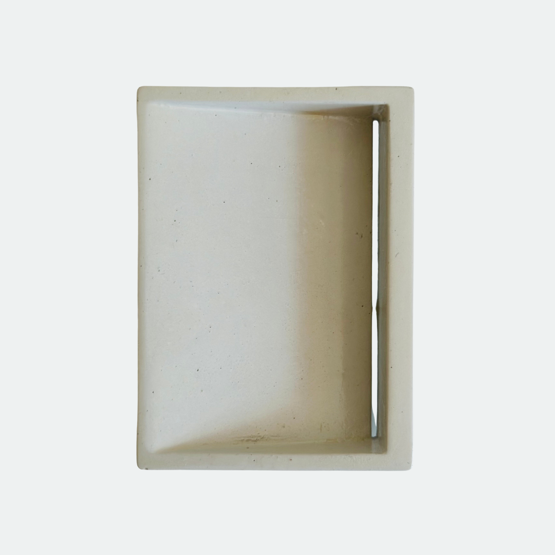 offset soap dish