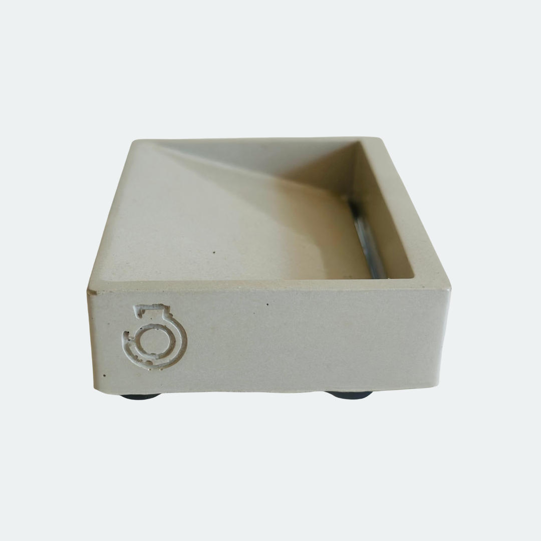 offset soap dish