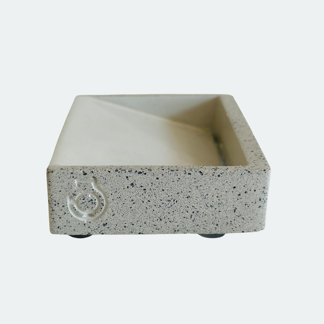 offset soap dish
