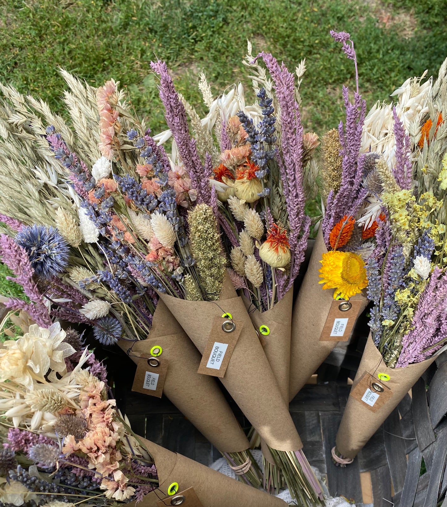 Field flower bouquet